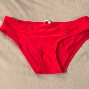 Aerie red swim bottoms
